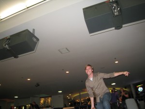 He actually almost beat everybody with his balls.