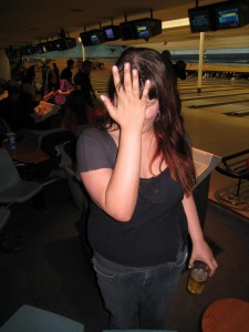 I am utterly incapable of bowling.